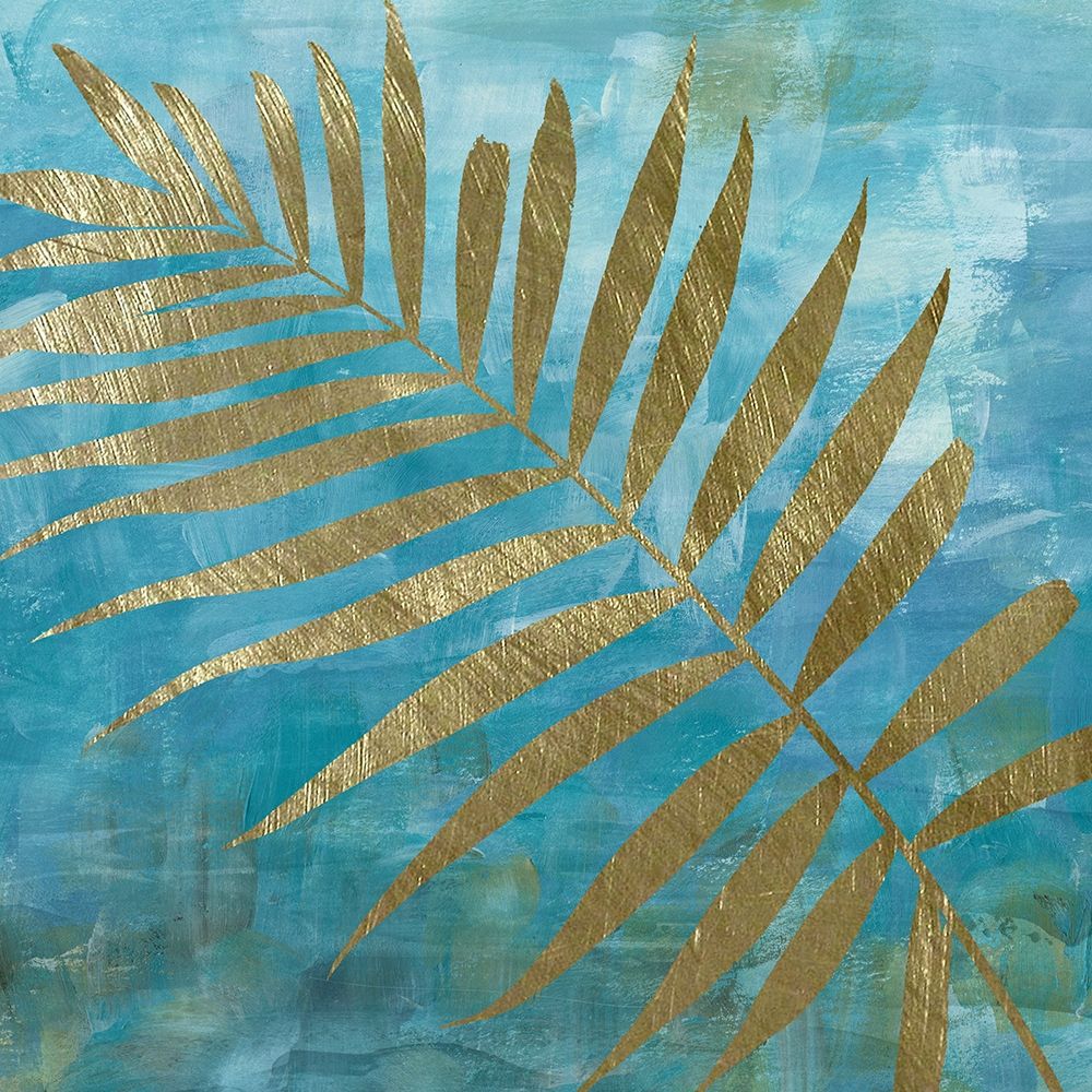 Golden Palm II Poster Print by Katrina Craven - Item # VARPDX18996