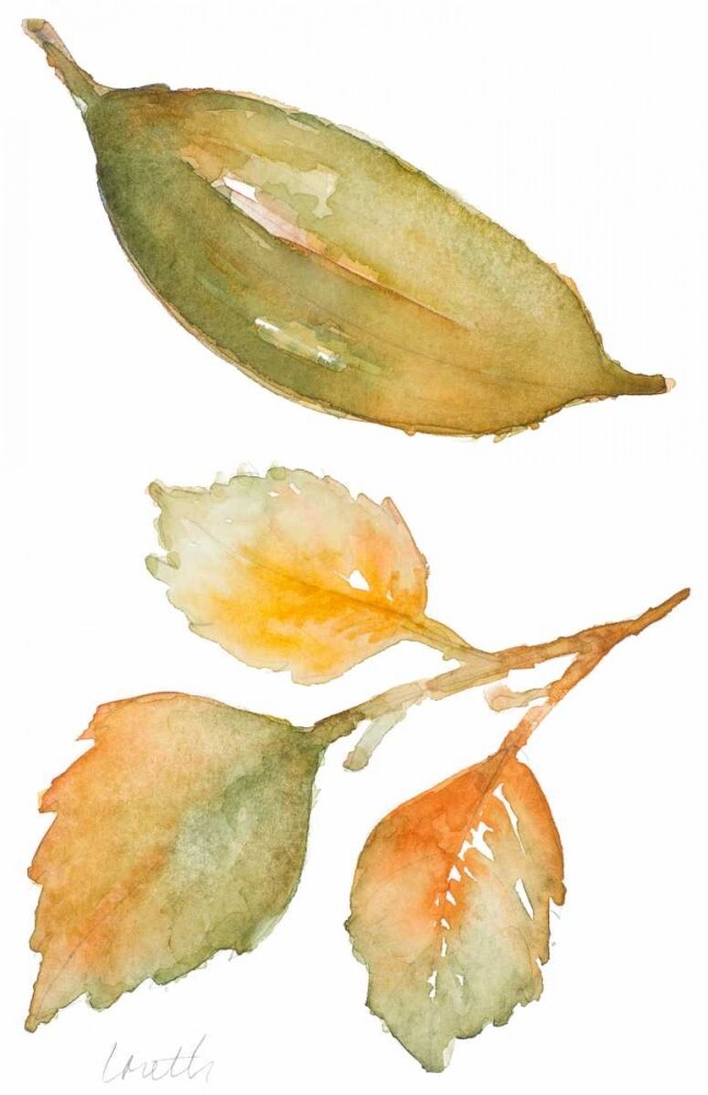 Rustic Autumn Leaves IV Poster Print by Lanie Loreth - Item # VARPDX12196