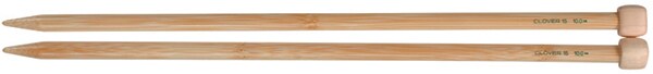 Clover Bamboo Single Point Knitting Needles - 14 in. Size 15 (10 mm)