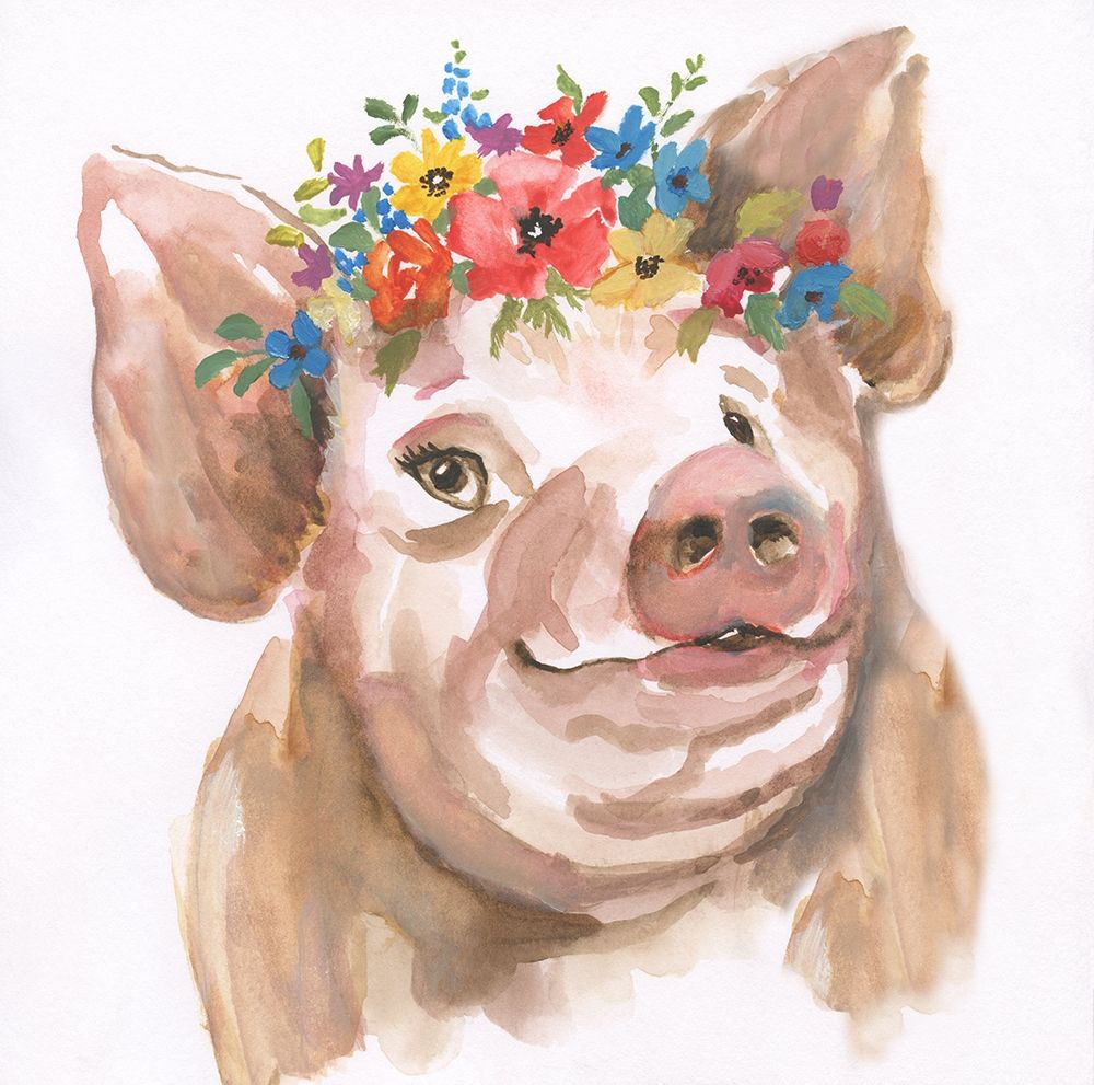 Royal Pig Poster Print by Nan - Item # VARPDX40446