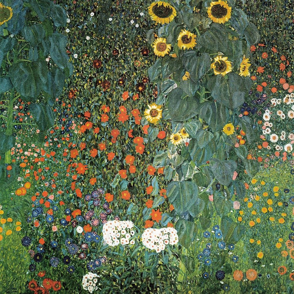 Farm Garden with Sunflowers, 1906 Poster Print by Gustav Klimt - Item # VARPDXK2727D