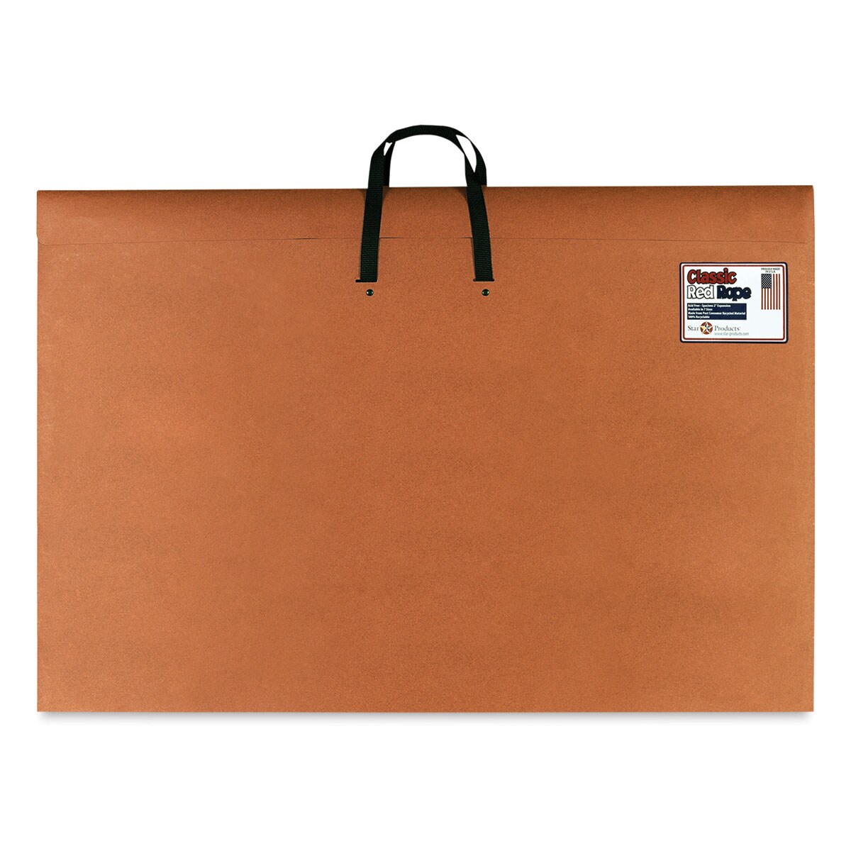 Star Products Wallet Portfolio - 24&#x22; x 36&#x22; x 2&#x22;, Red, With Handles