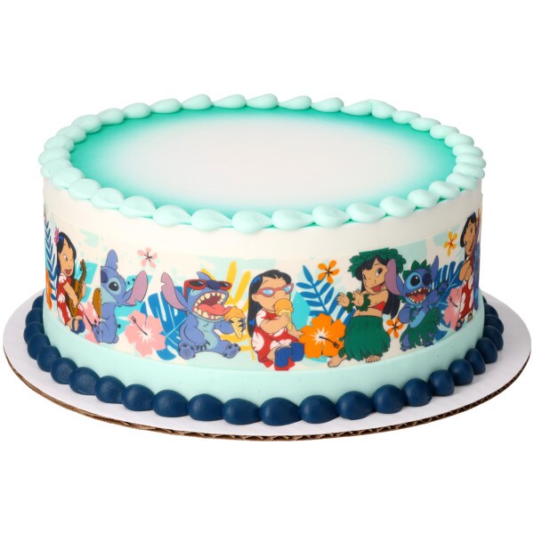 Disney Lilo and Stitch Edible Cake Topper Image Strips