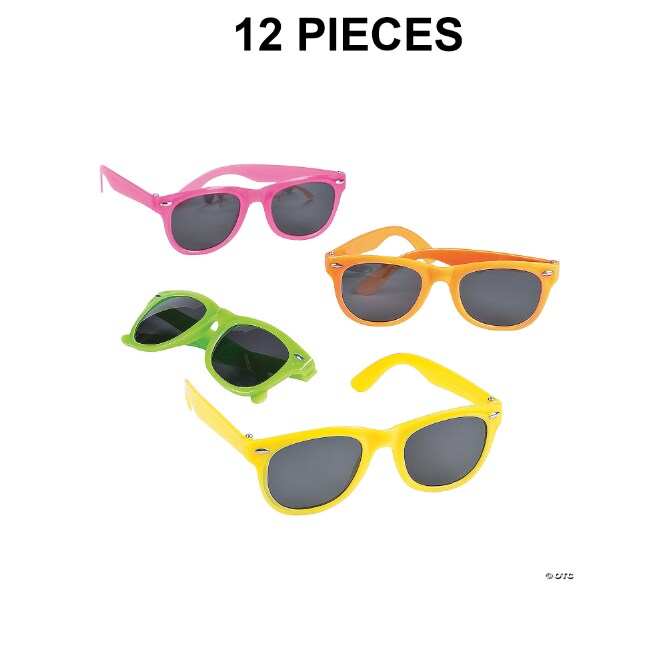 Neon Nomad Sunglasses - 12 Pc.