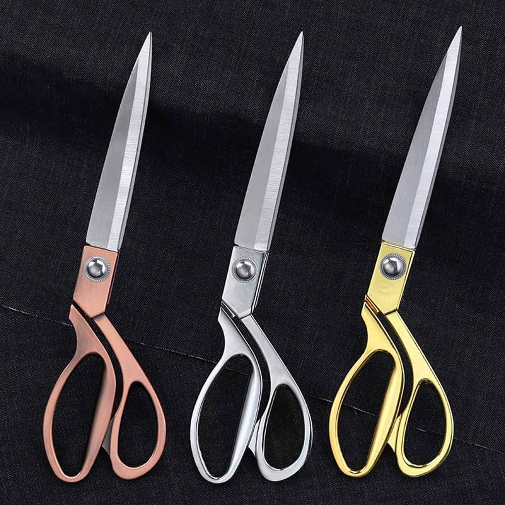Professional Stainless Steel Heavy Duty Tailor Scissors (11 inch, Gold)