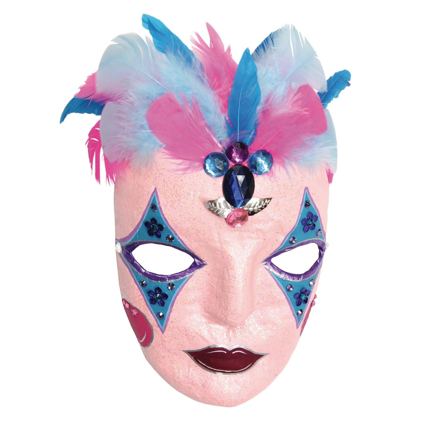 Papier Mach&#xE9; Mask, 8&#x22; x 5-1/4&#x22;, Pack of 12