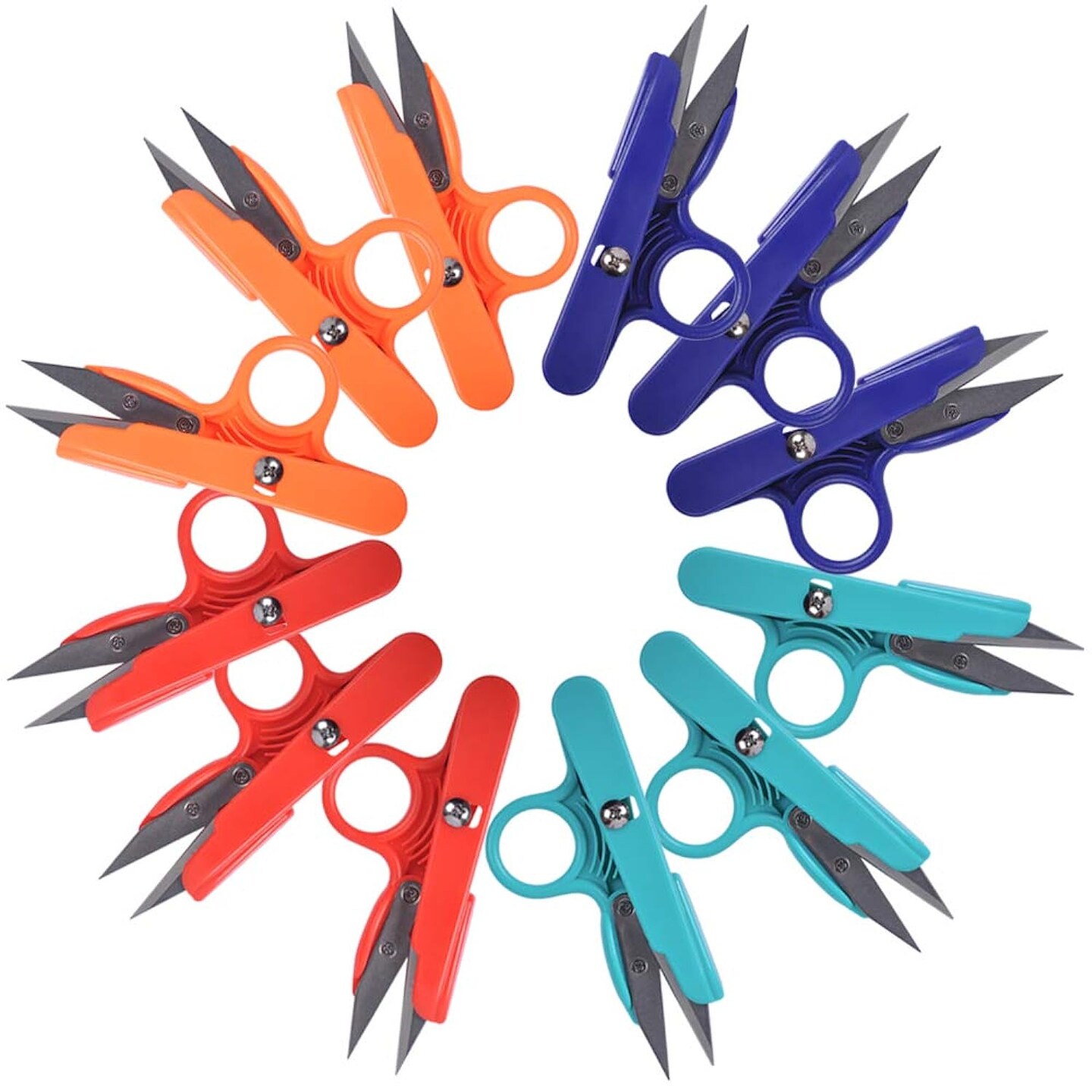 2024 12pck thread snip scissors