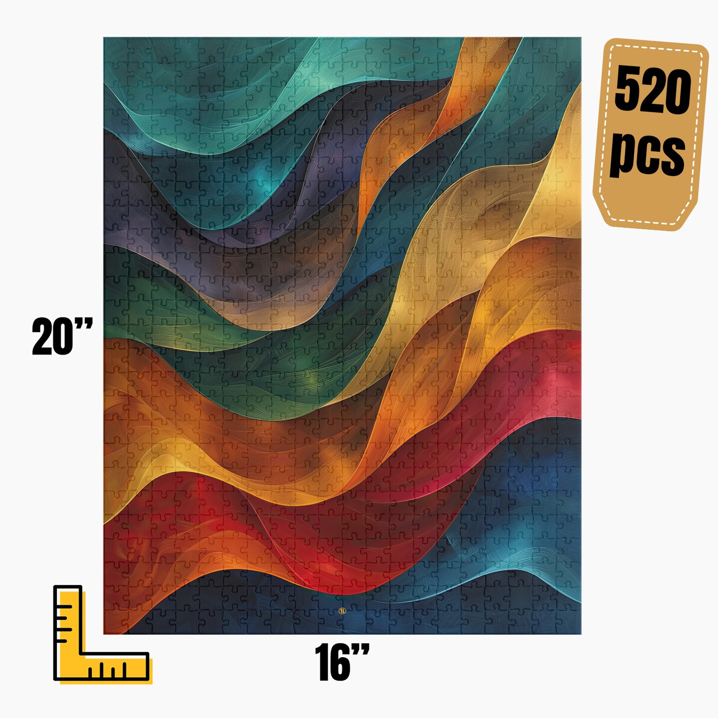 Modern Abstract Art Jigsaw Puzzle | S46A19 | MakerPlace by Michaels