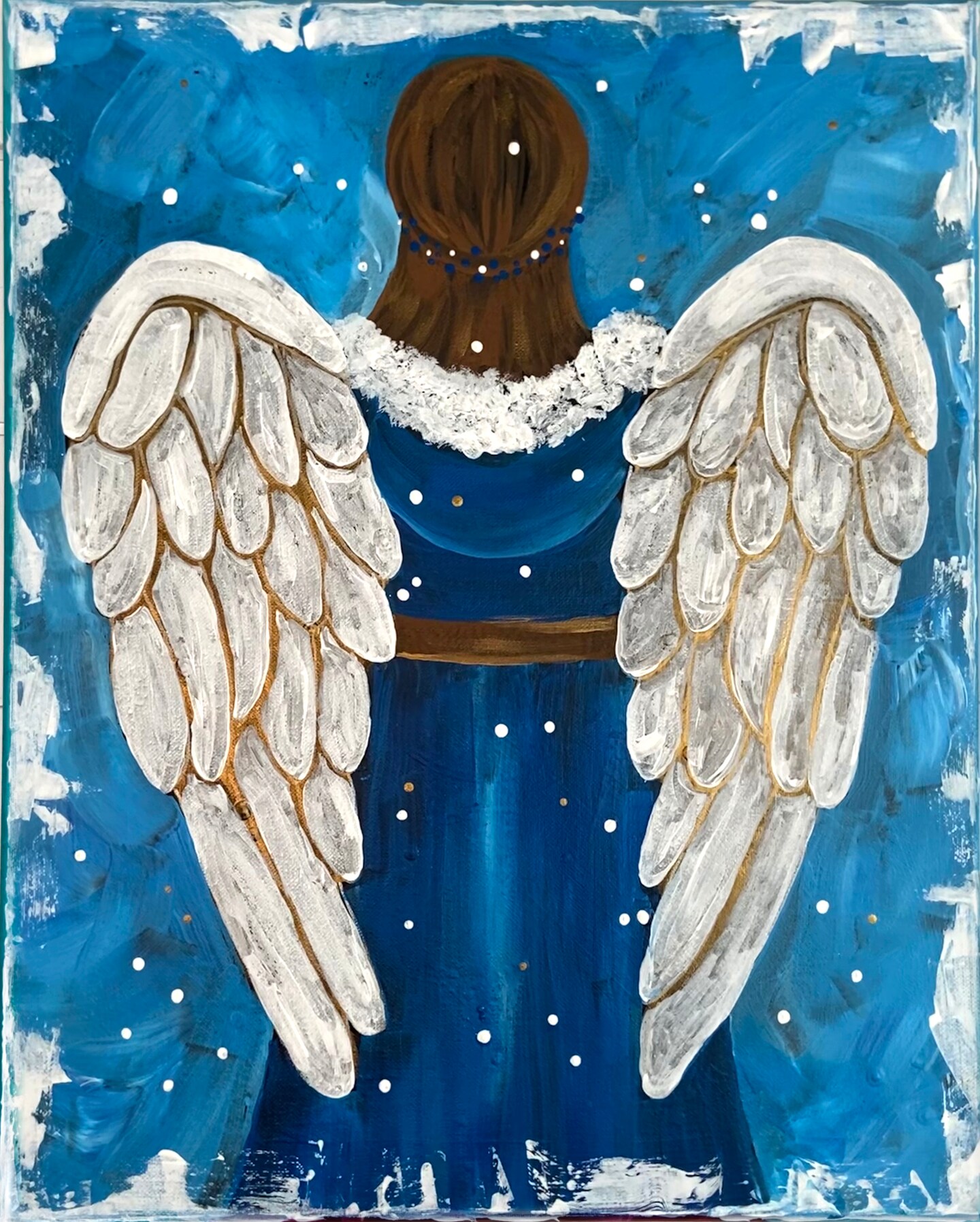 Christmas In July - Winter Angel Paint Party