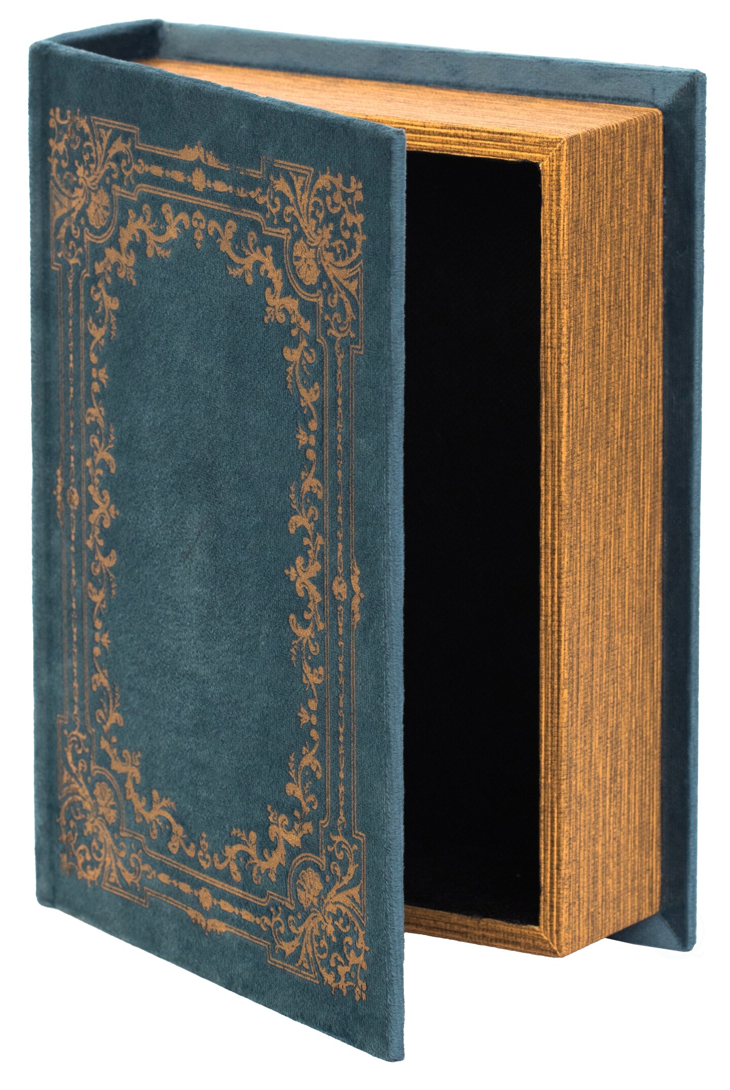 Decorative Vintage Book Shaped Trinket Storage Box