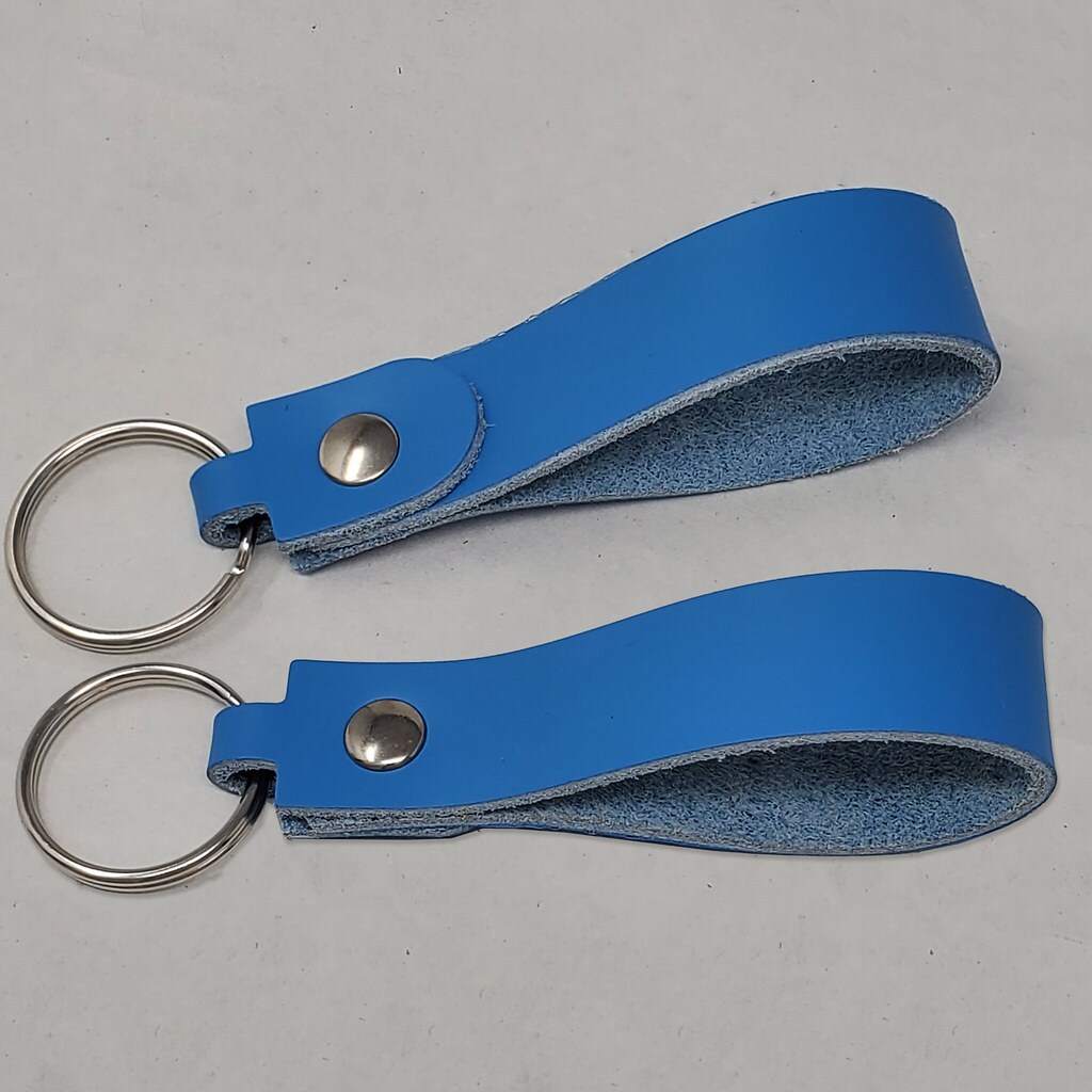 Full Grain leather Key Chain Engraving ready | 10 Packs Blank Leather  Keyrings | Choose one color or Mixed | Laser Engraving, Hot and Foil  Stamping