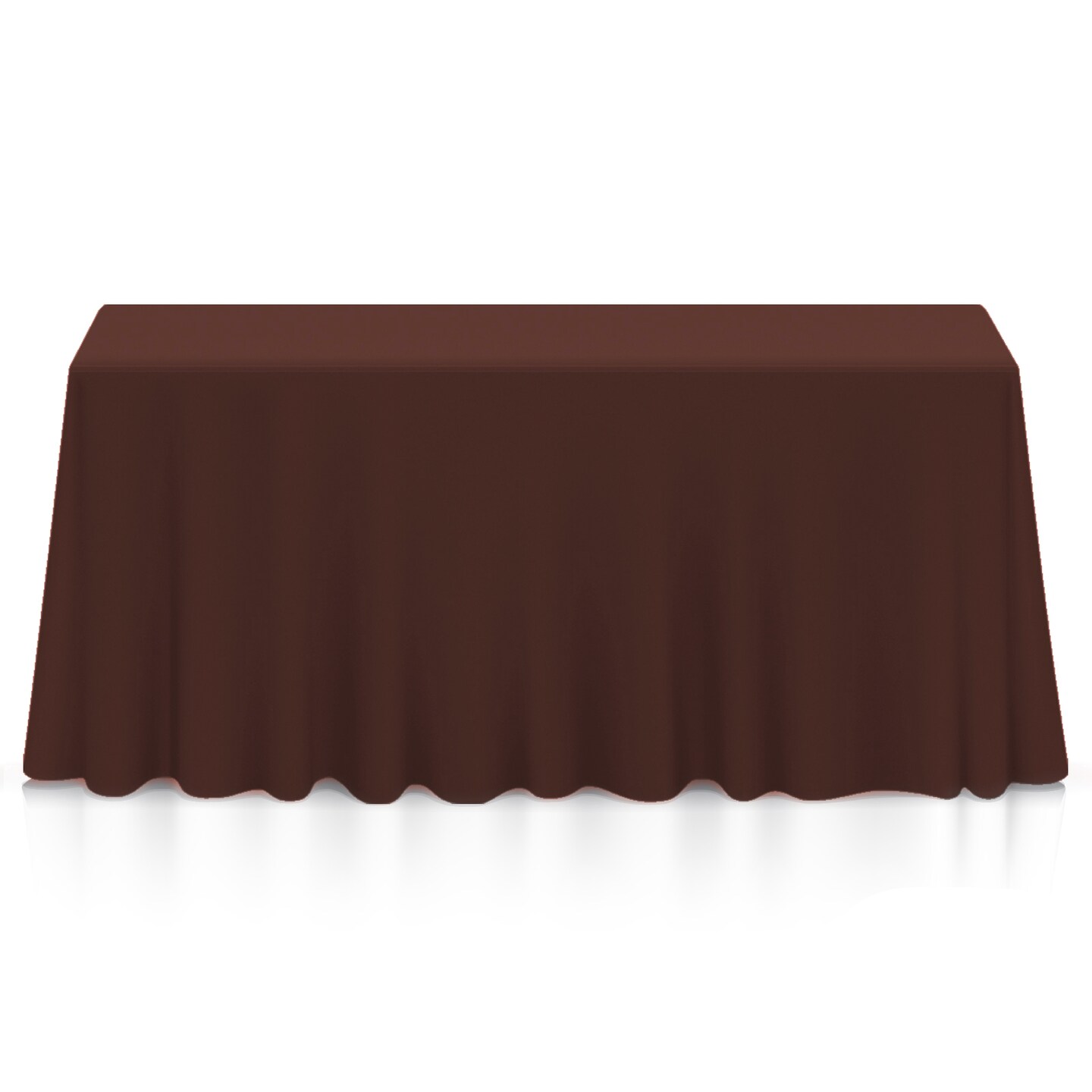 Lann's Linens 10 Pack Rectangular Tablecloths, Washable Polyester Fabric Table Cloth for Dining Tables, Parties, Restaurants, Weddings