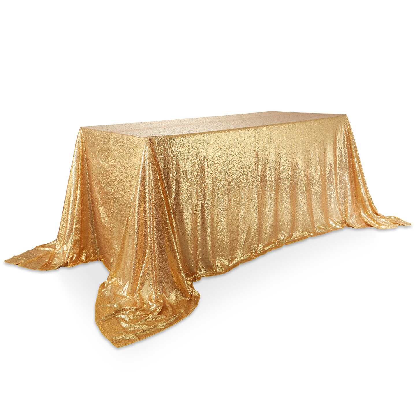 Lann&#x27;s Linens Sequin Tablecloths, Overlay Covers and Table Runners