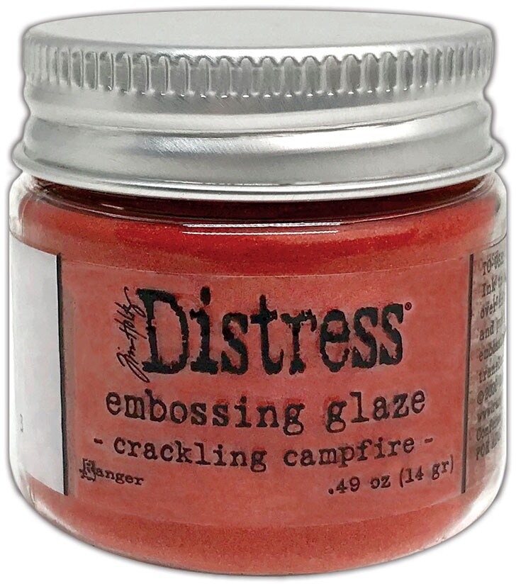 Tim Holtz Distress Embossing Glaze -Crackling Campfire
