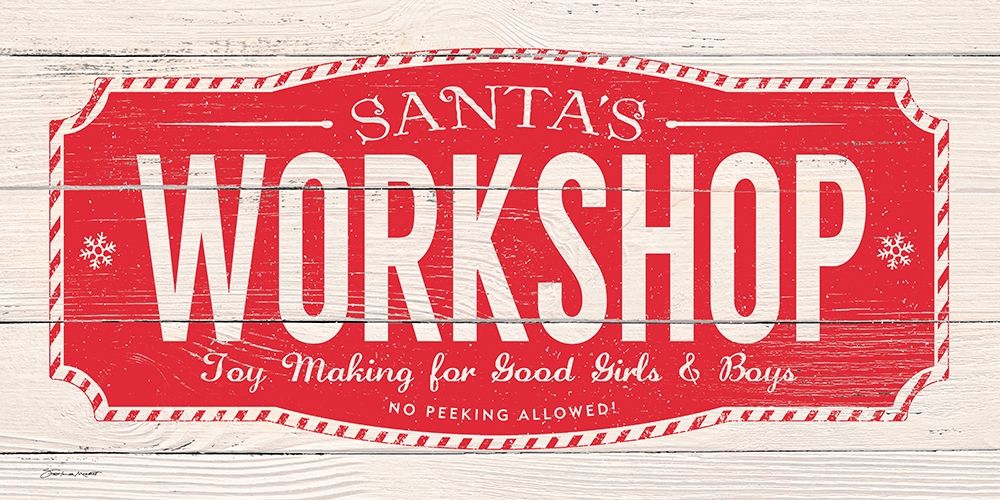 Santas Workshop Poster Print by Stephanie Marrott - Item # VARPDXSM1703011