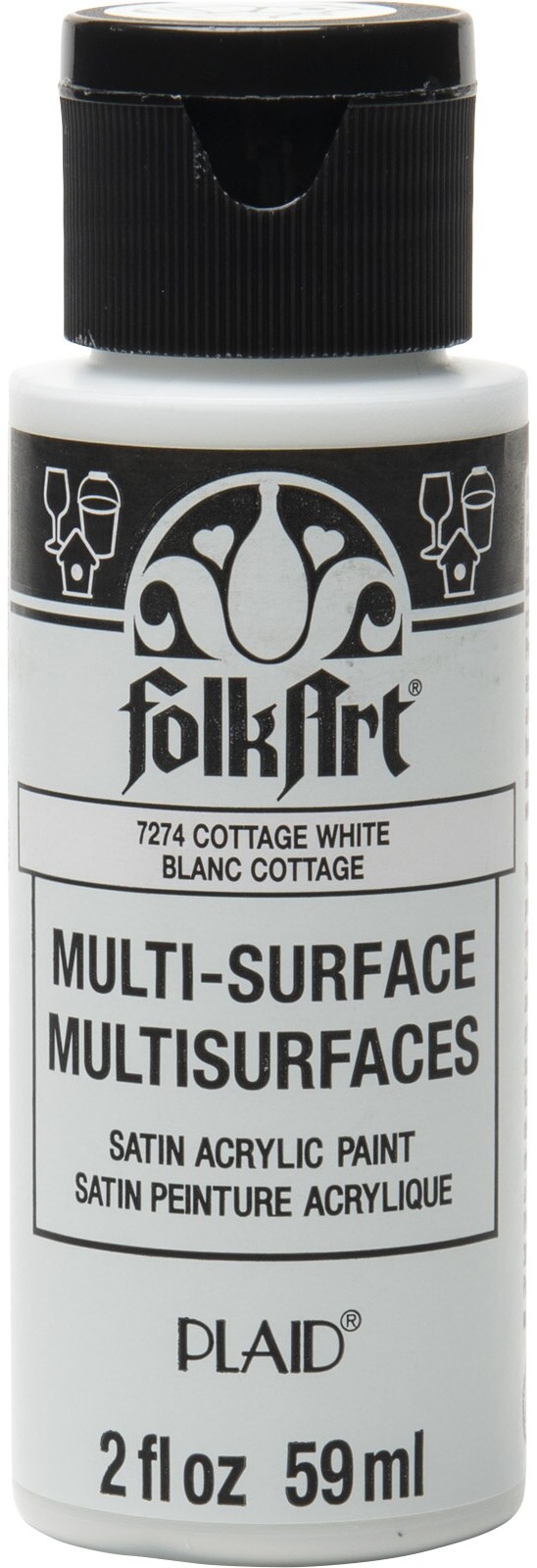 FolkArt 2 oz. Acrylic Paint- Cottage White