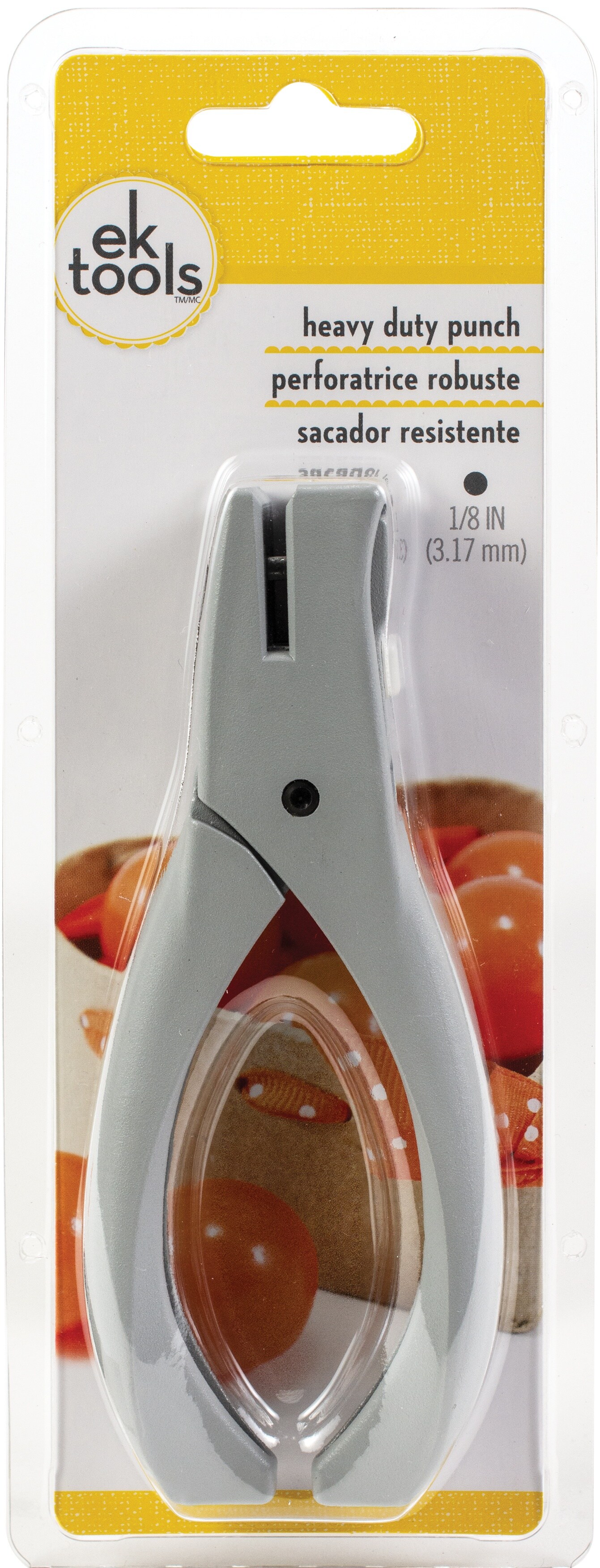 Heavy-Duty Hand Punch-Circle, .125&#x22;