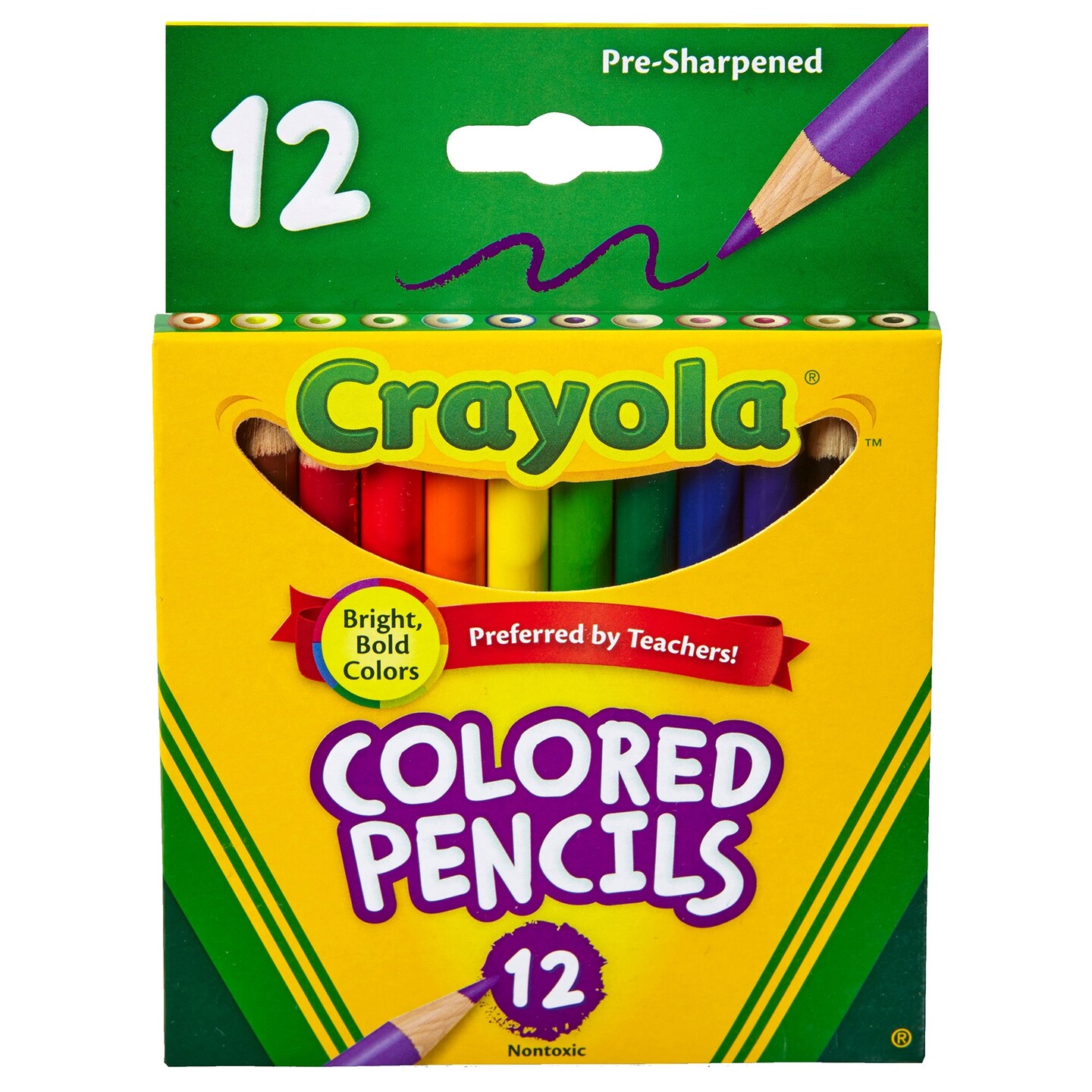 Crayola Colored Pencils-12/Pkg Short