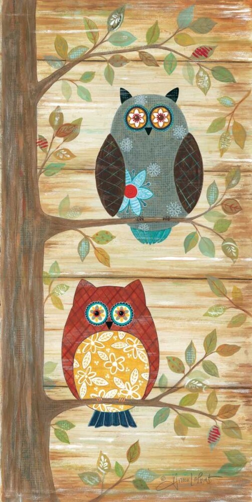 Two Wise Owls Poster Print by Annie LaPoint - Item # VARPDXALP1319