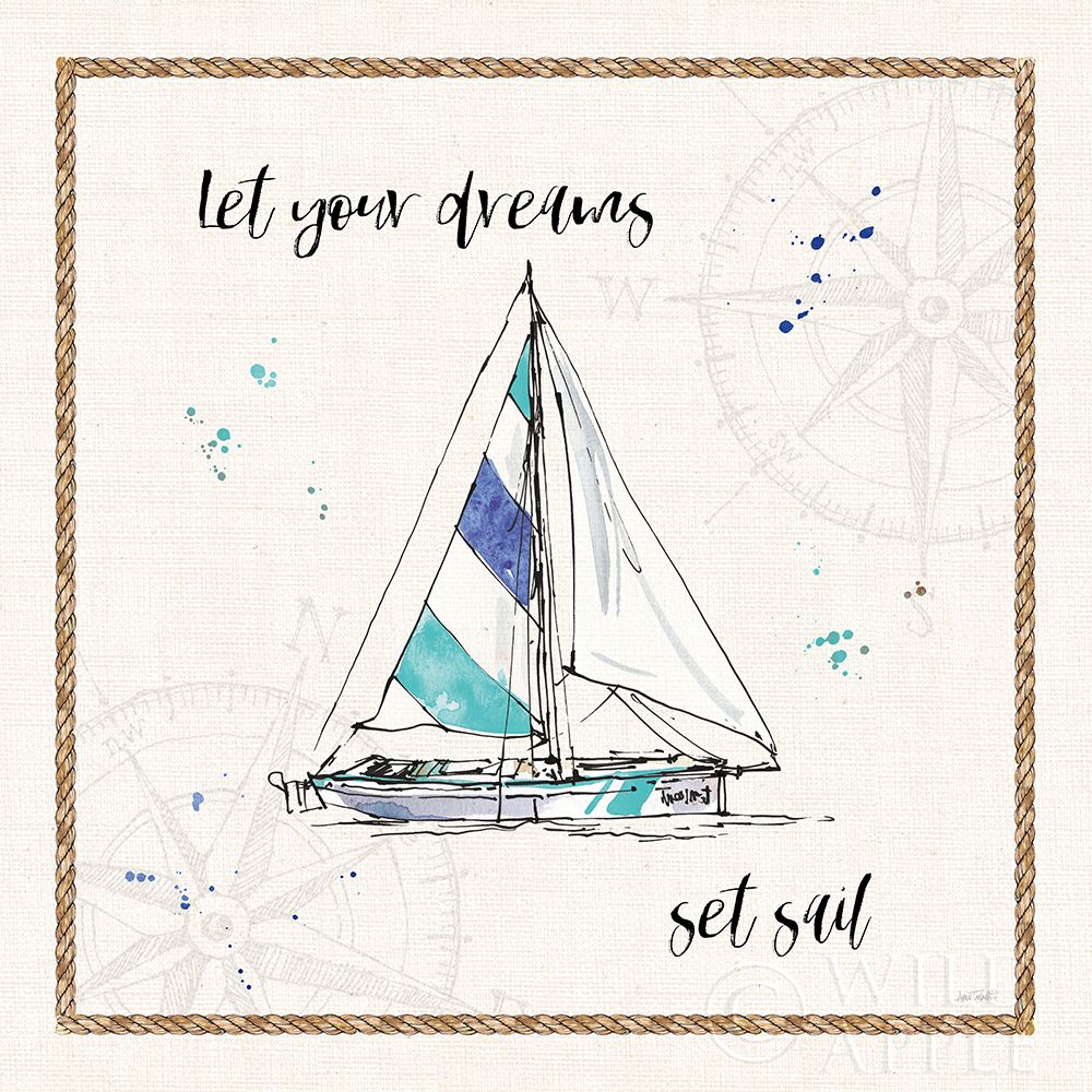 Coastal Buoys III v2 Poster Print by Anne Tavoletti - Item # VARPDX46158