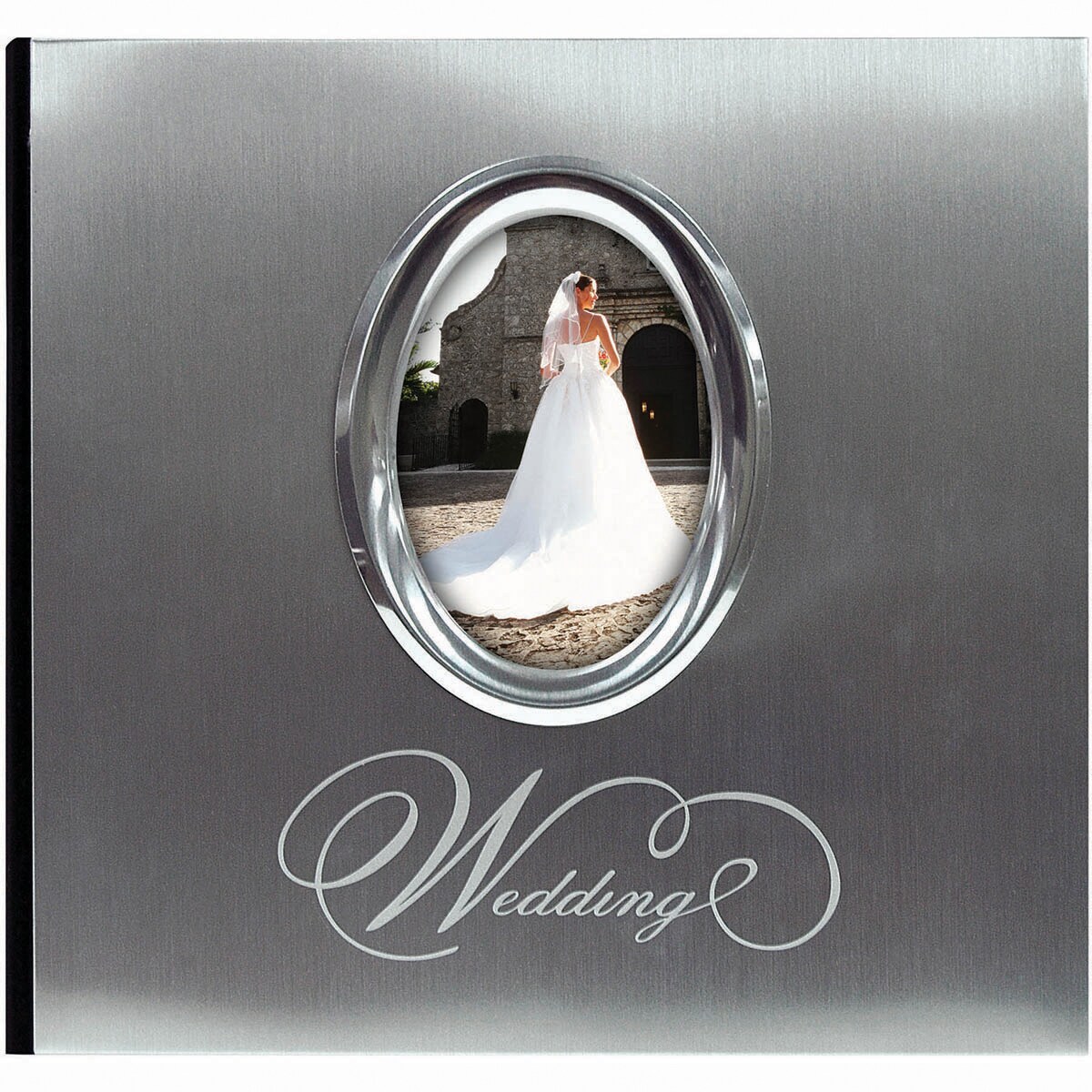 MBI Silver Wedding Photo Album 9.75&#x22;X6.75&#x22;  -