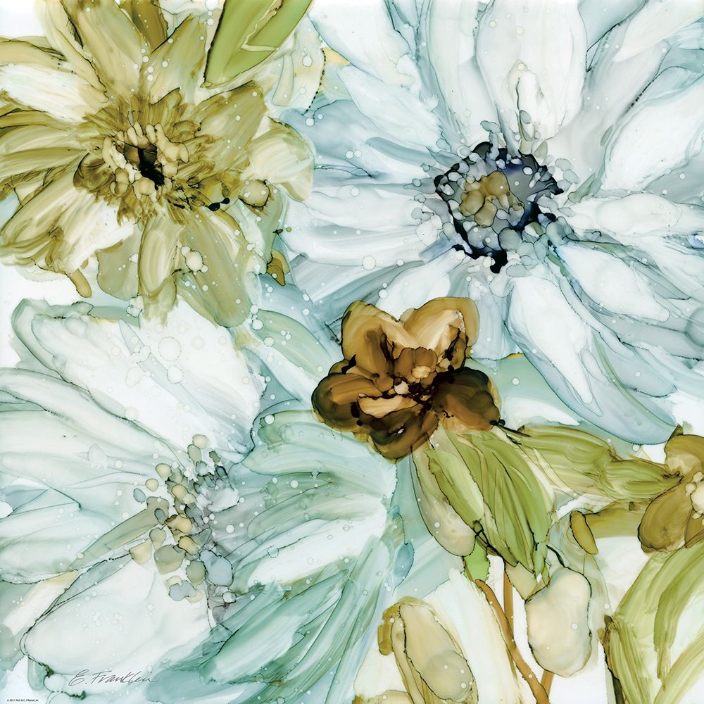 Seaglass Garden 1 Poster Print by Elizabeth Franklin - Item # VARPDXHAZ14