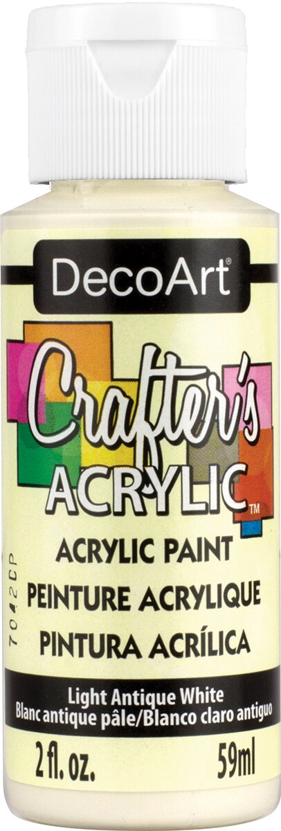 Decoart Crafter's Acrylic Paint 2oz - Antique White