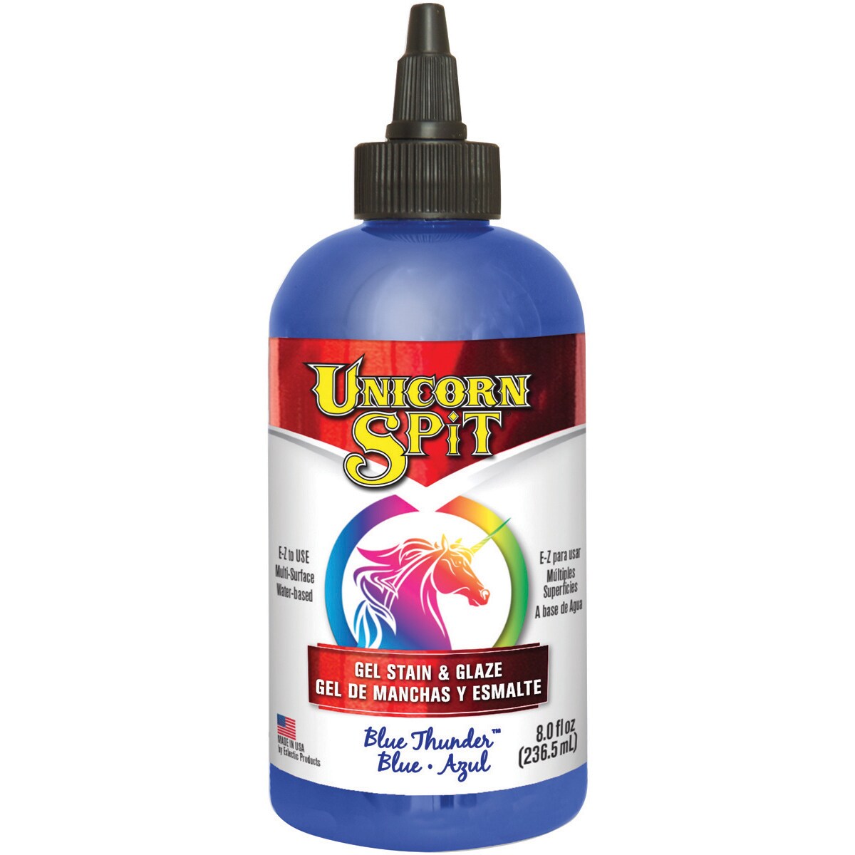 Unicorn Spit Wood Stain &#x26; Glaze 8oz-Blue Thunder