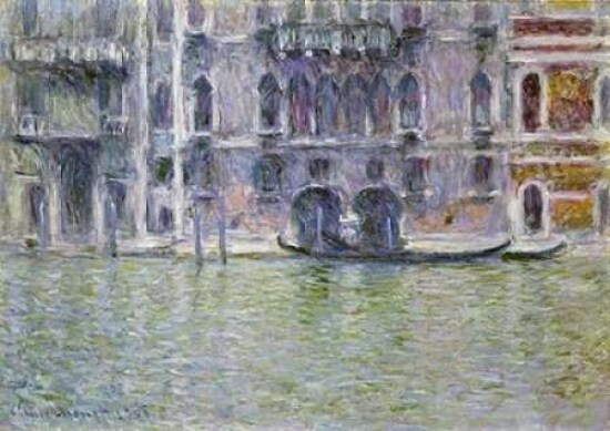 Palazzo da Mula Venice Poster Print by  Claude Monet - Item # VARPDX265220