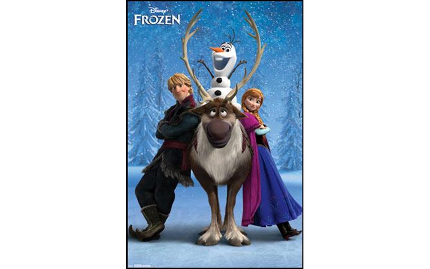 Trends Intern Poster Disney Frozen Team