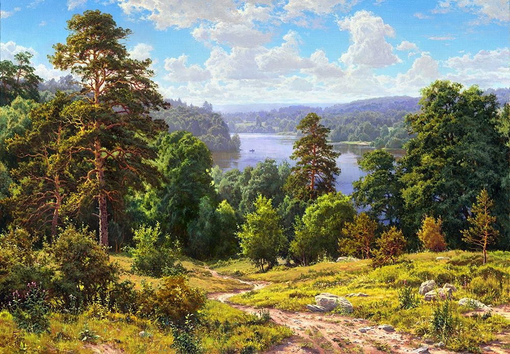 The Landscape Poster Print by Sergej Basov - Item # VARPDXBC57