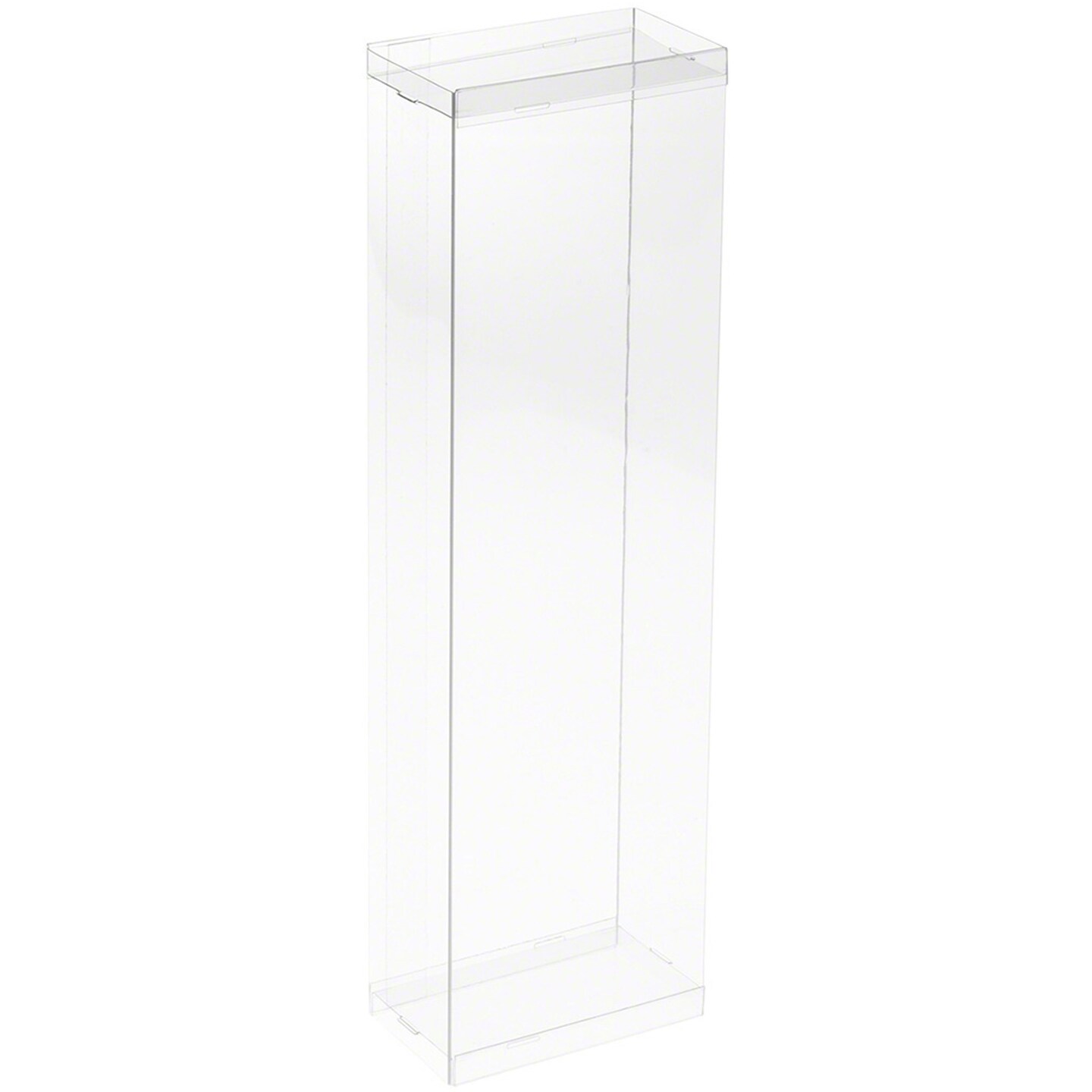 DollSafe Clear Folding Display Box for 11-12.5 inch Dolls and Action Figures, 4&#x22; W x 2.25&#x22; D x 13&#x22; H