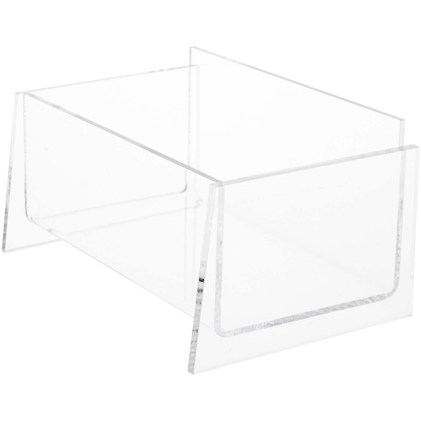 Plymor Clear Acrylic Postcard Literature Holder (Countertop), Fits 5.8&#x22; x 4.1&#x22; Items