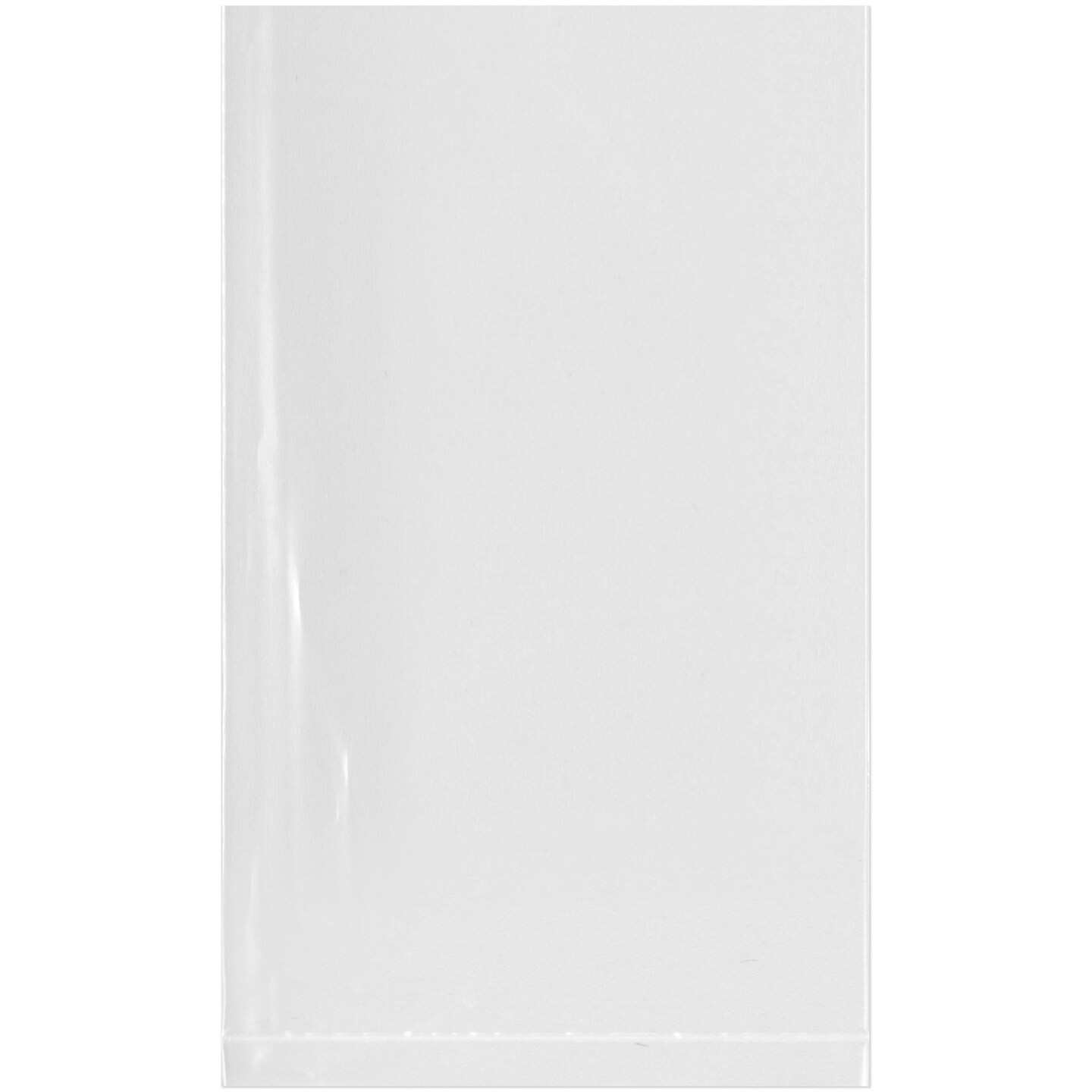 Plymor 3&#x22; x 5&#x22;, 3 Mil Flat Open Clear Plastic Poly Bags