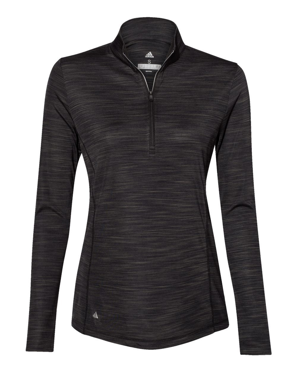 Adidas&#xAE; Women&#x27;s Lightweight M&#xE9;lange Quarter-Zip Pullover