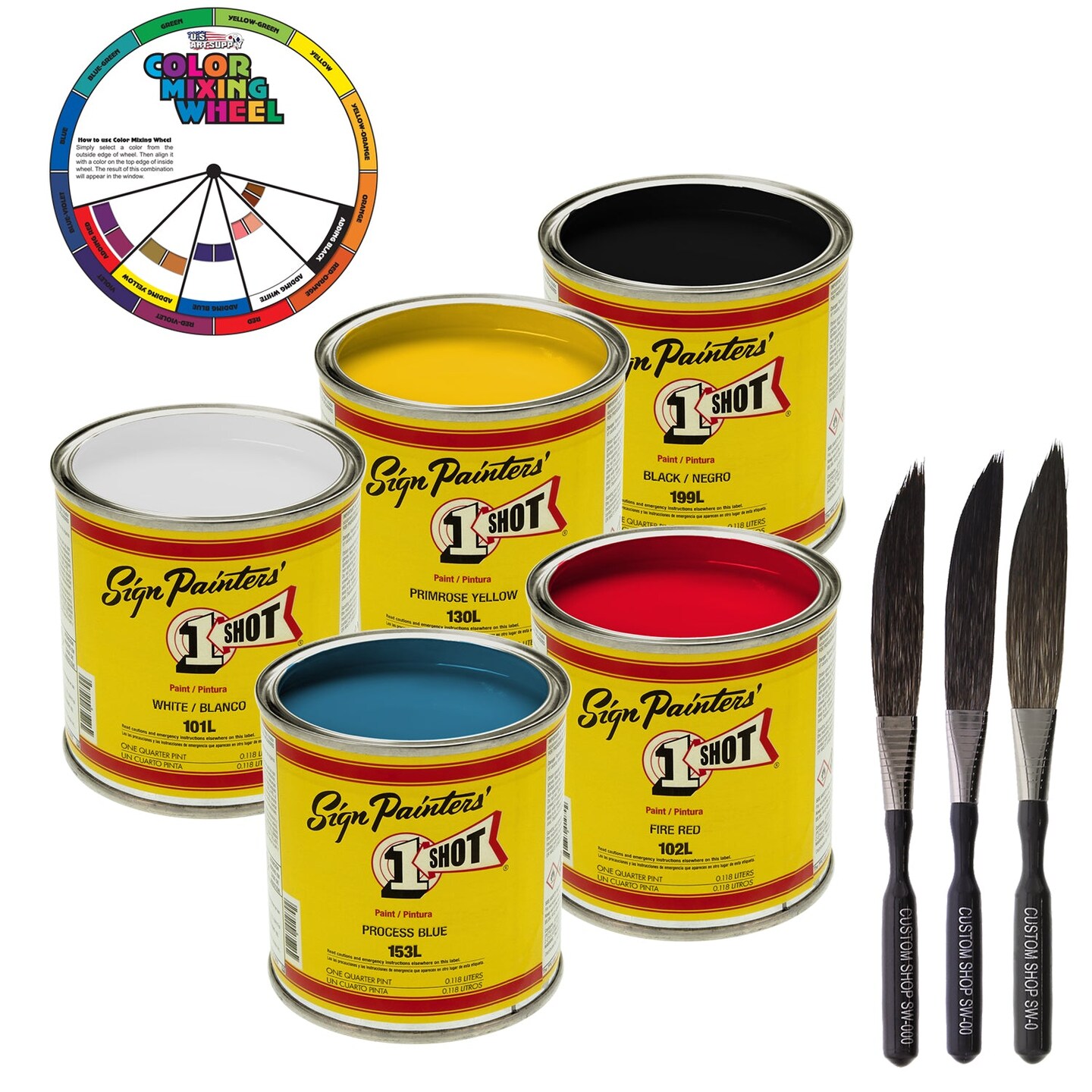 Starter 5 Color Enamel Kit, 1/4 Pint Michaels