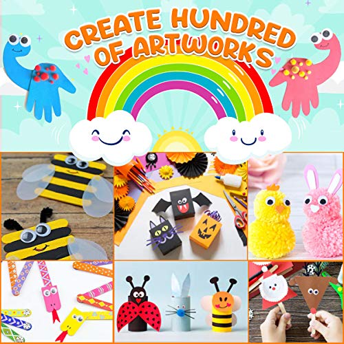 Great Choice Products Arts And Crafts For Kids Ages 6-8, Diy Crafting Art  Supplies Kit