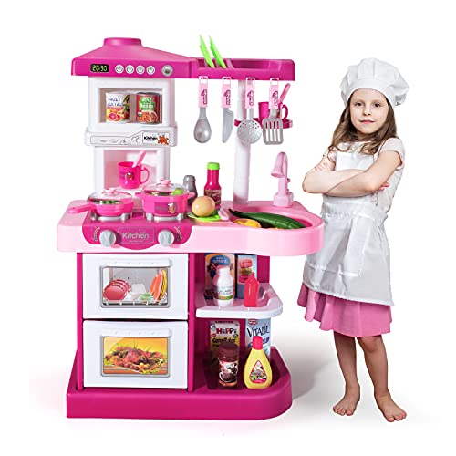 Pink kitchen and kitchen accessories