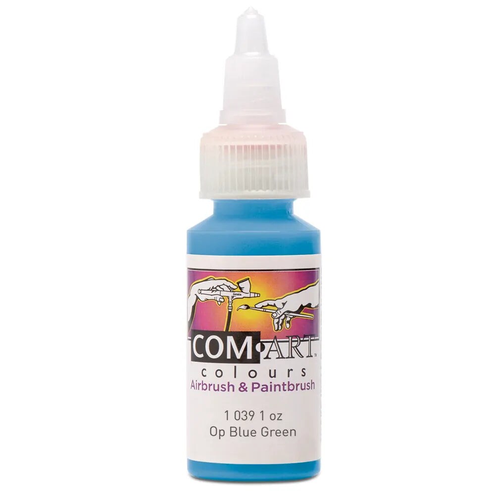 Medea Com Art Colours Acrylic Opaque Blue Green 1oz
