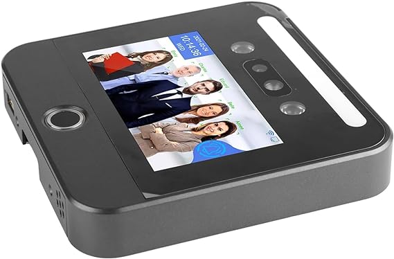Employee Time Attandence 5in Touch Screen Fingerprint | Face Fast Recognition Employee Time Clock for Small Business | MINA@