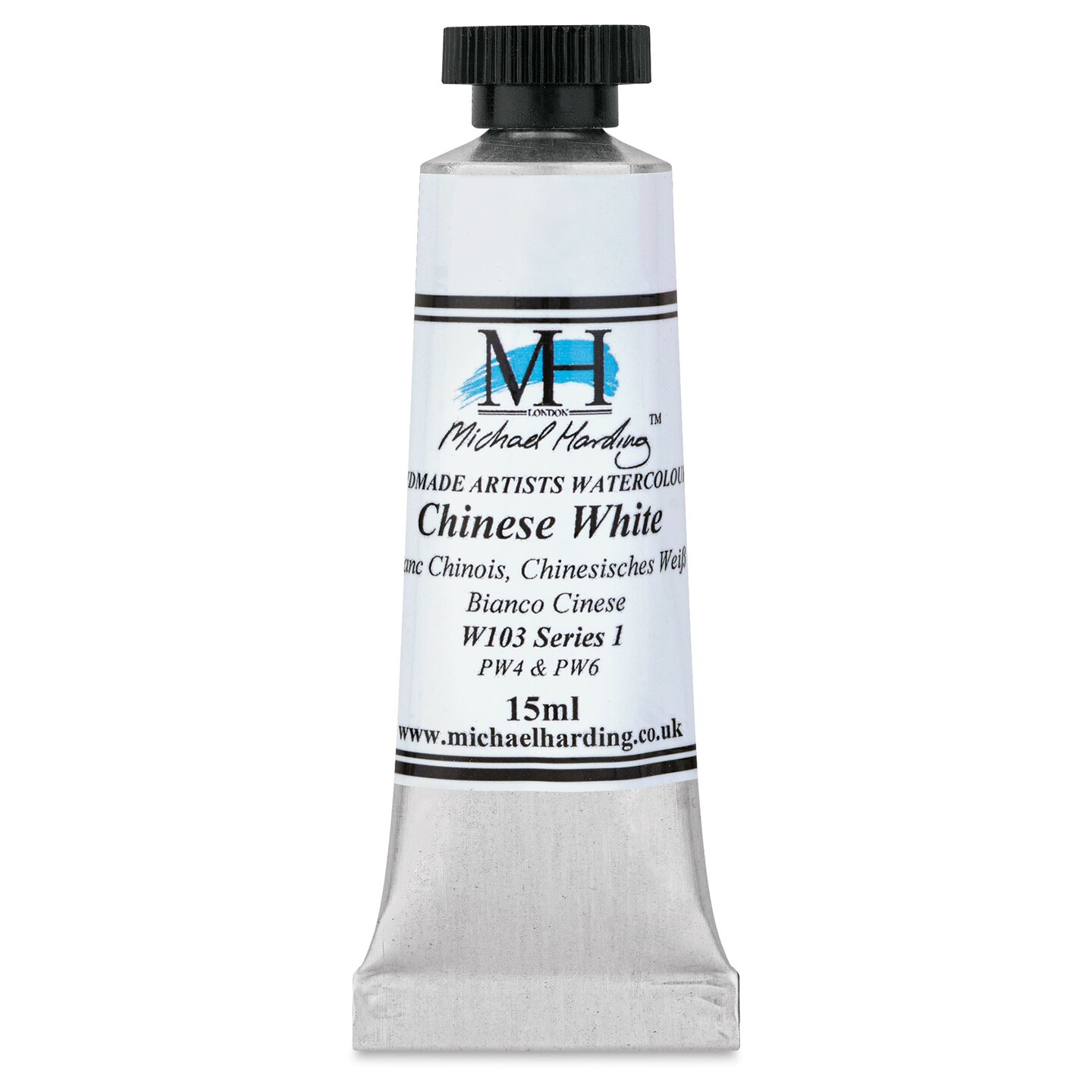 Michael Harding Artists Watercolor - Chinese White, 15 ml