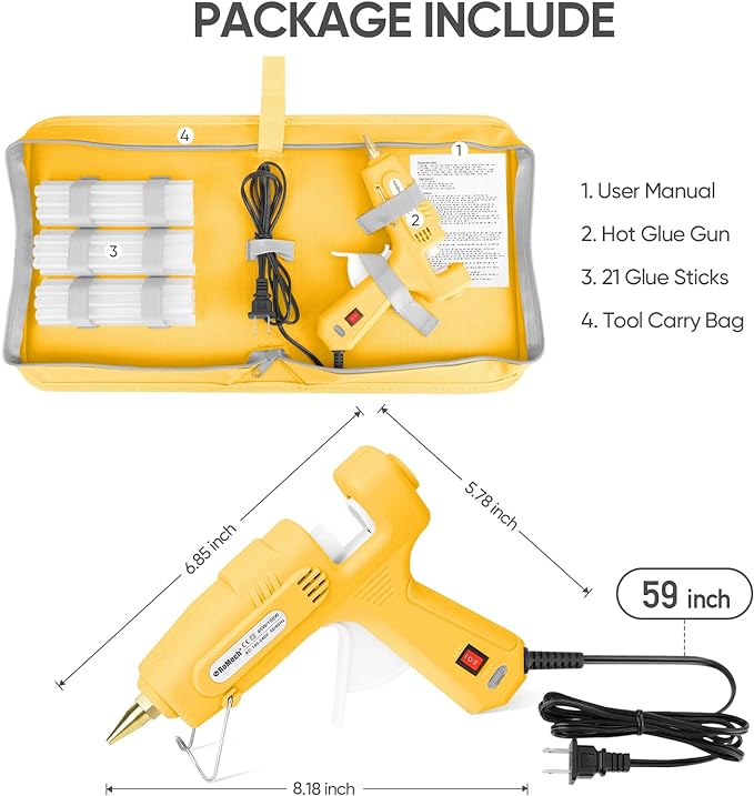 Sturdy Glue Gun with Glue Sticks