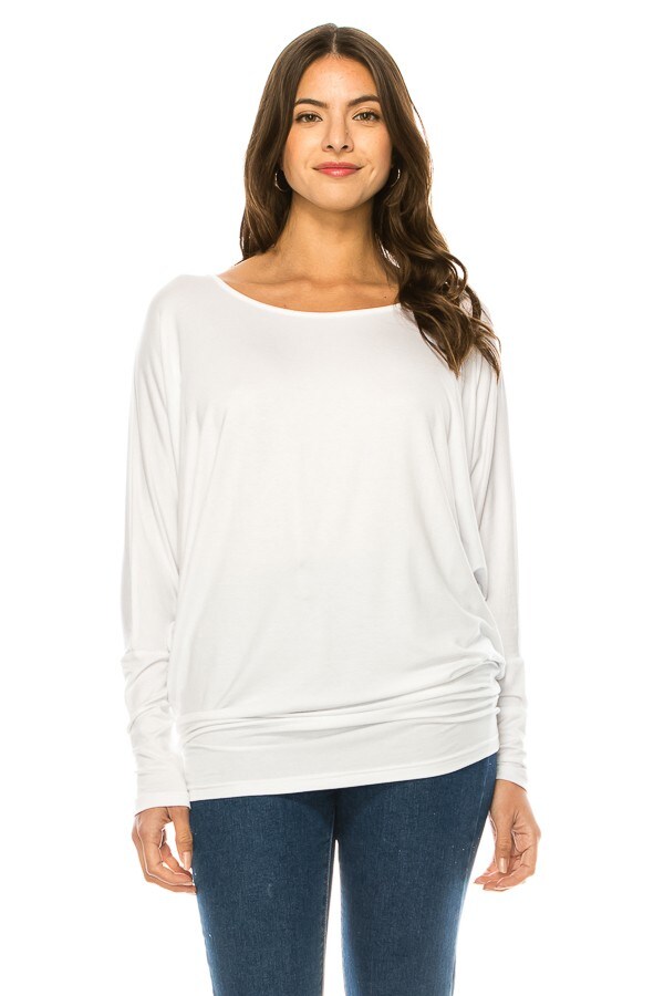 Women&#x27;s Long Sleeve Round Neck TOP | RADYAN&#xAE;