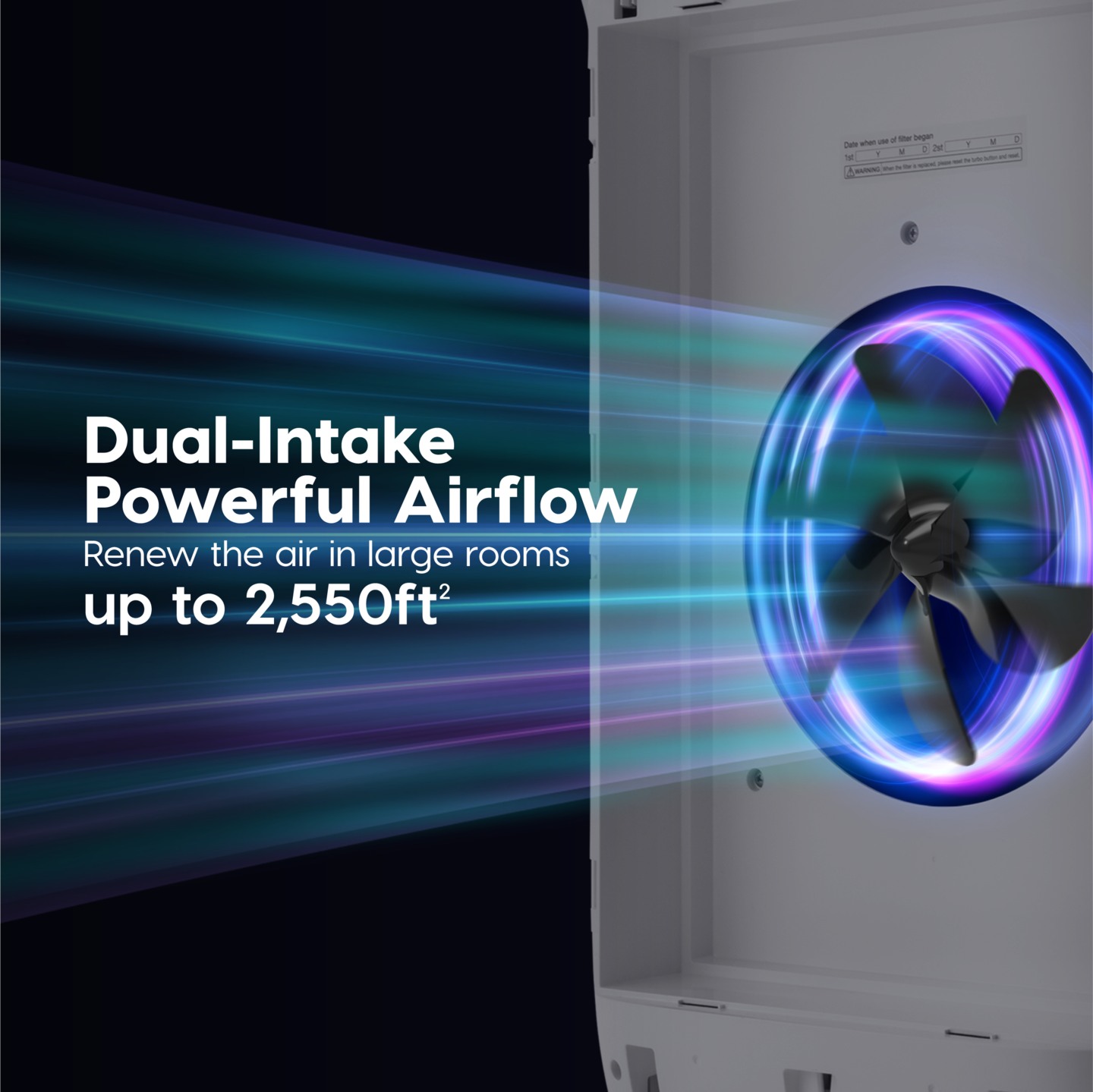 IRIS USA WOOZOO™ Air Purifiers with H13 True HEPA Filter, Remove Up to 99.97% of Particles