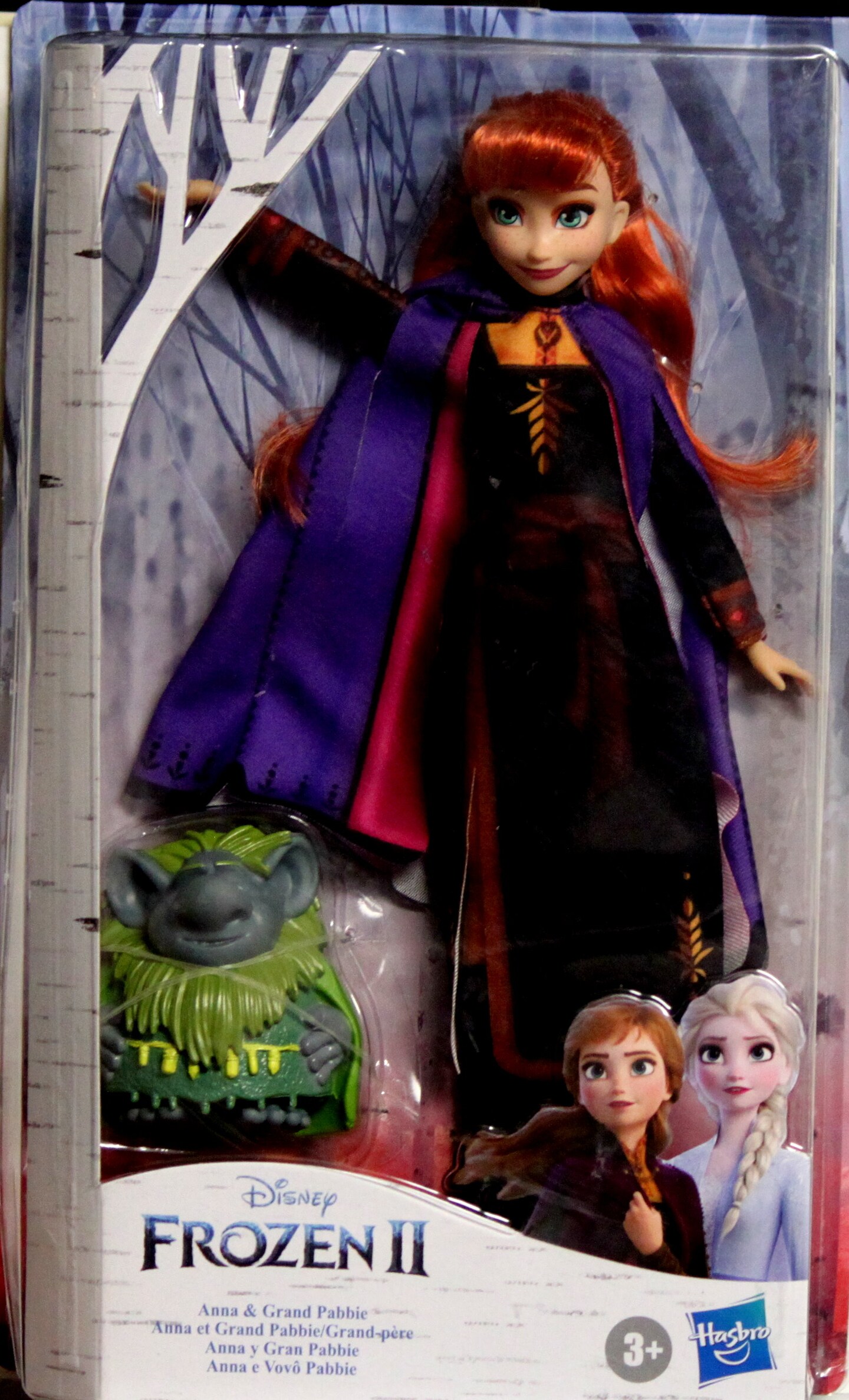 Disney Frozen II Anna &#x26; Grand Pabbie Doll