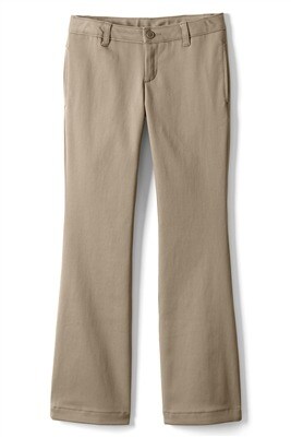 Girl&#x27;s School Uniform Straight Leg Pants | RADYAN&#xAE;