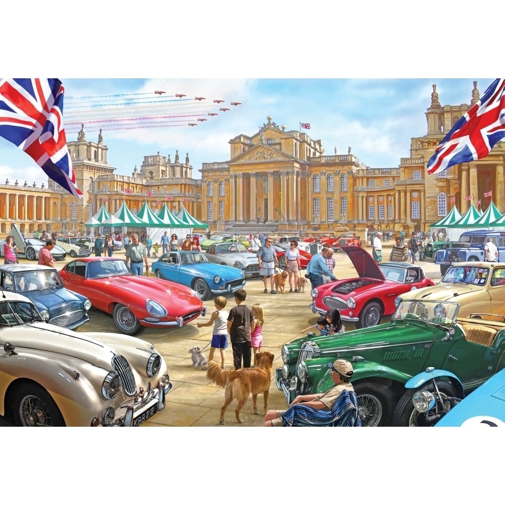 Classic Car Show Poster Print By Steve Crisp