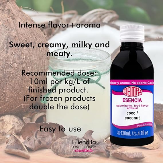 Deiman&#xAE; Artificial Food Flavoring Coconut Essence