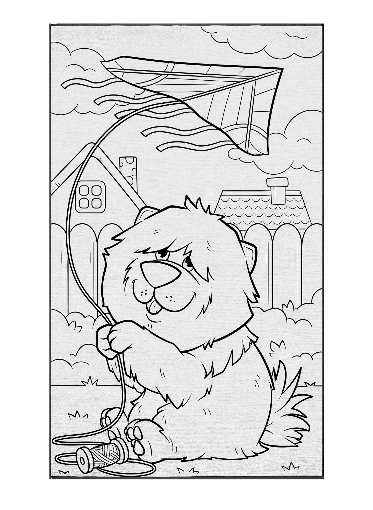 Kid Easter Gift Dog Coloring Rug &#x26; Marker Art Set Coloring Page Poster Book Toys Playroom Decor Placemat Birthday Gift Party Games Favor