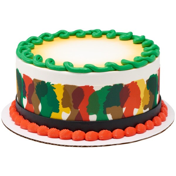 Celebrate Freedom Silhouettes Edible Cake Topper Image Strips